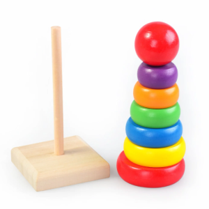 Wooden Stacking Rings Toy