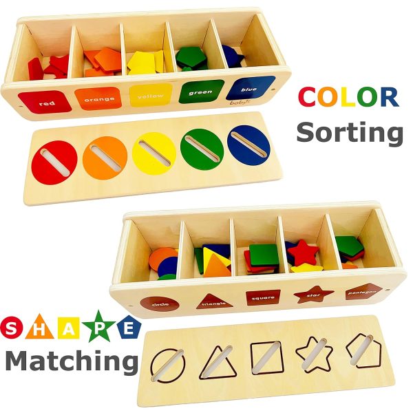 Wooden Sorting Box