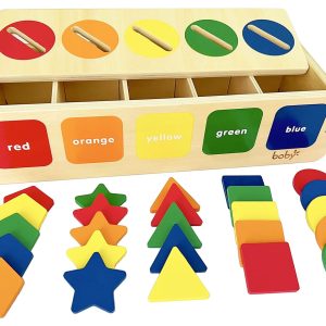 Wooden Color Shape Sorting Toy