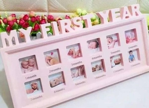 My First Year Baby Frame