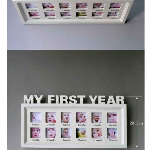 My First Year Baby Frame