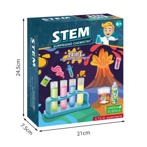 14 in 1 Chemical Experiment STEM Science Kit