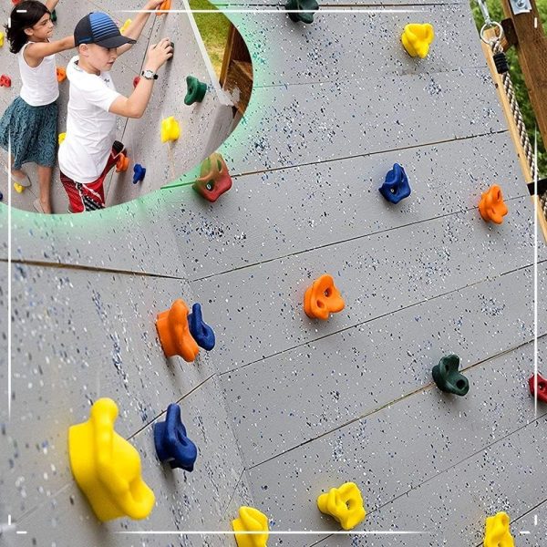 Rock Climbing Holds with Screws for Kids