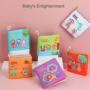 Crinkle Cloth Books for Babies – 1Pcs